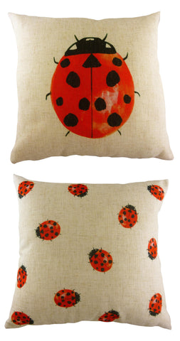 Ladybird Cushion