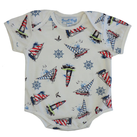 Nautical Baby Grow