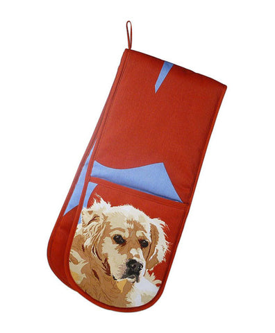 Golden Retriever Oven Gloves