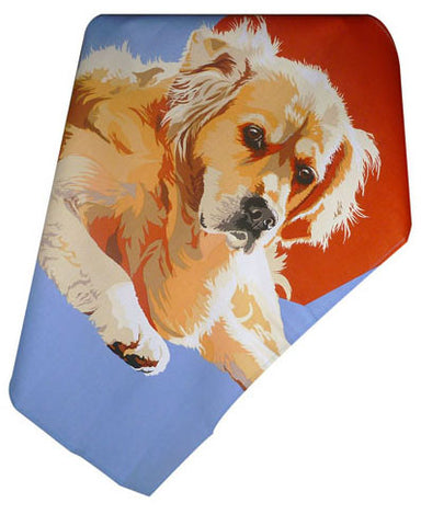 Golden Retriever Tea Towel