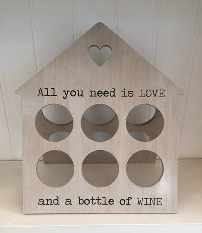 6 Bottle Wine Rack