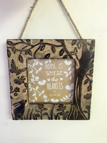 Tangled Wood Hanging Frame