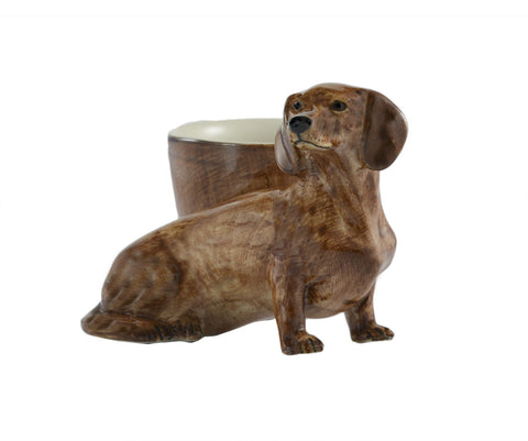 Dachshund Red Egg Cup