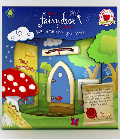 Blue Fairy Door