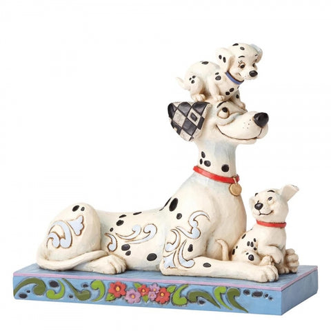 Puppy Love - Pongo with Penny & Rolly 55th Anniversary Piece
