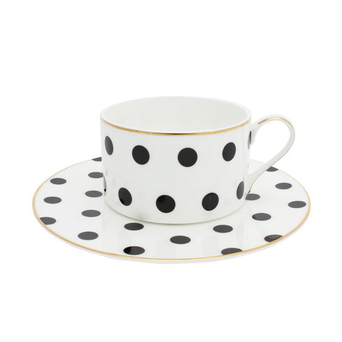Loulou Spotty Teacup and Saucer