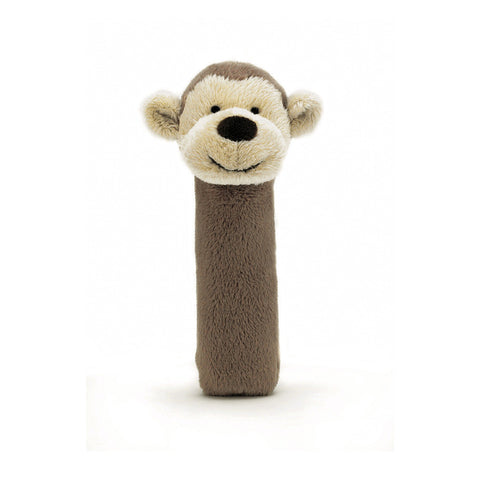 Bashful Monkey Squeaker Toy