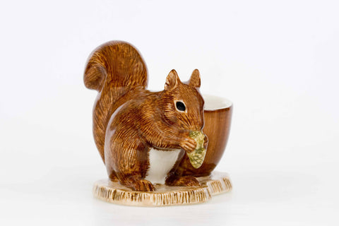 Squirrel with Egg Cup