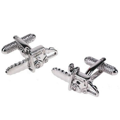 Chainsaw Cufflinks