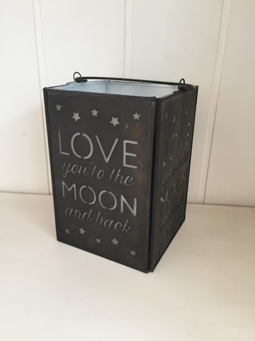 Love You to the Moon and Back Tealight Holder